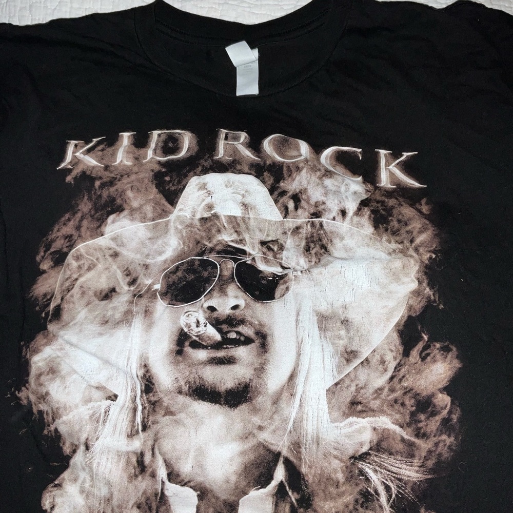 Original Kid Rock 🤘 Black 2018 Concert T-Shirt.